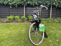 Mooie goed lopende Nederlandse Solex Koffertje / zwanenhals met snorkenteken!