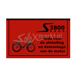 Solex 3800 Book  (écrit en néerlandais)