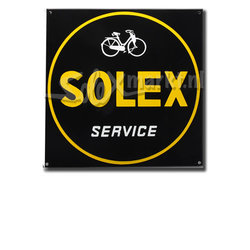 Solex emaille plaque  (10x10cm)